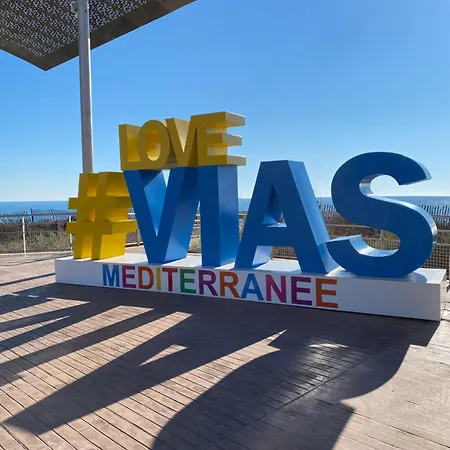 Villa Agence Jf Immo-villa 5 Pers Climatisee Terrasse Et Parking Proche - V0264 Vias